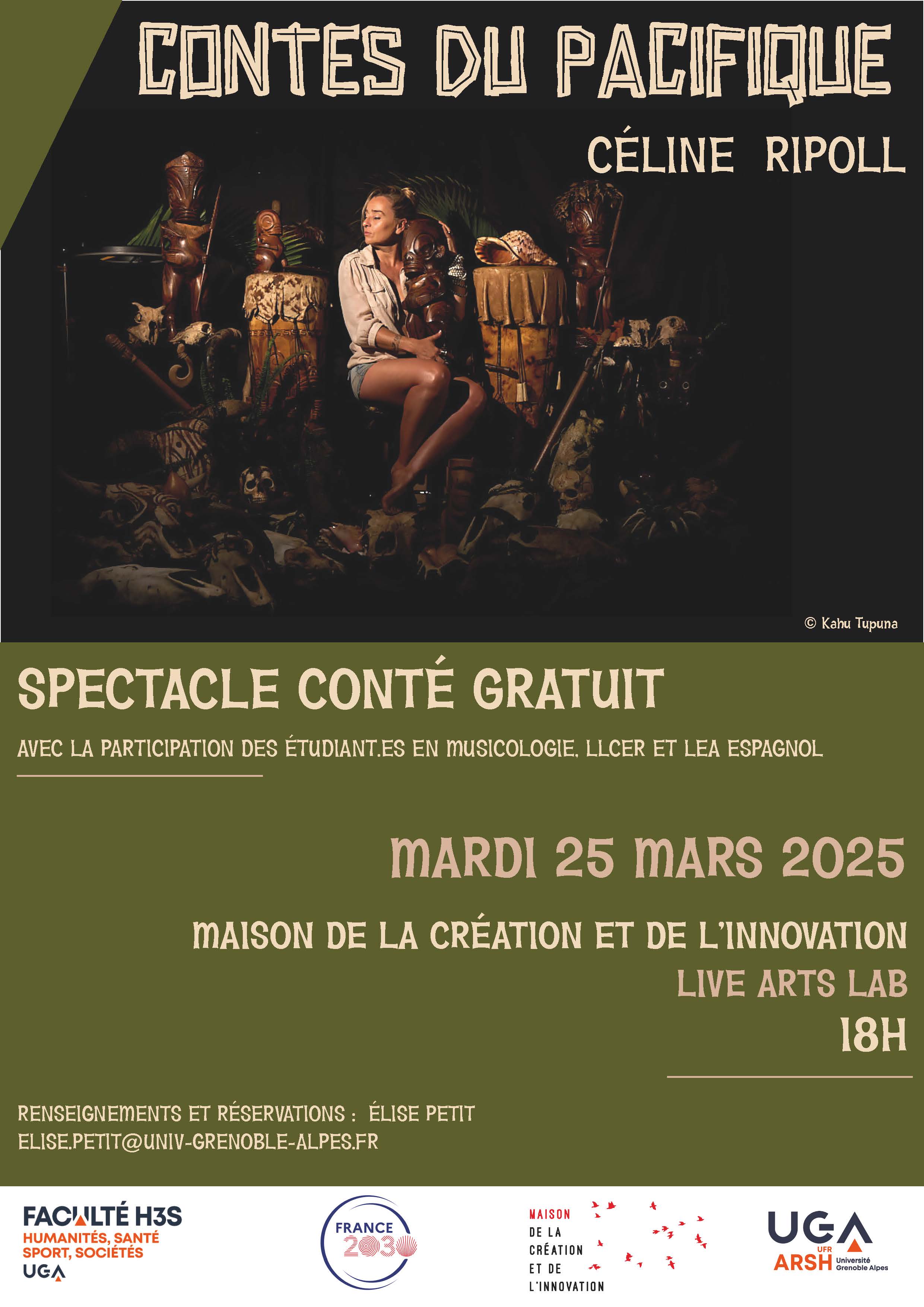 Affiche contes pacifique